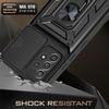 Armor Slide Camera Lens Bumpers Case For Samsung Galaxy S24 S23 S22 S21 Ultra S20 Plus A53 A54 S20 FE Note 20 S23 FE Cover