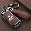 Zinc Alloy Car Key Shell Modified Flip Folding Key Case For Mitsubishi ASX LANCER Pajero Sport Outlander Eclipse Cross Keychain MQ9