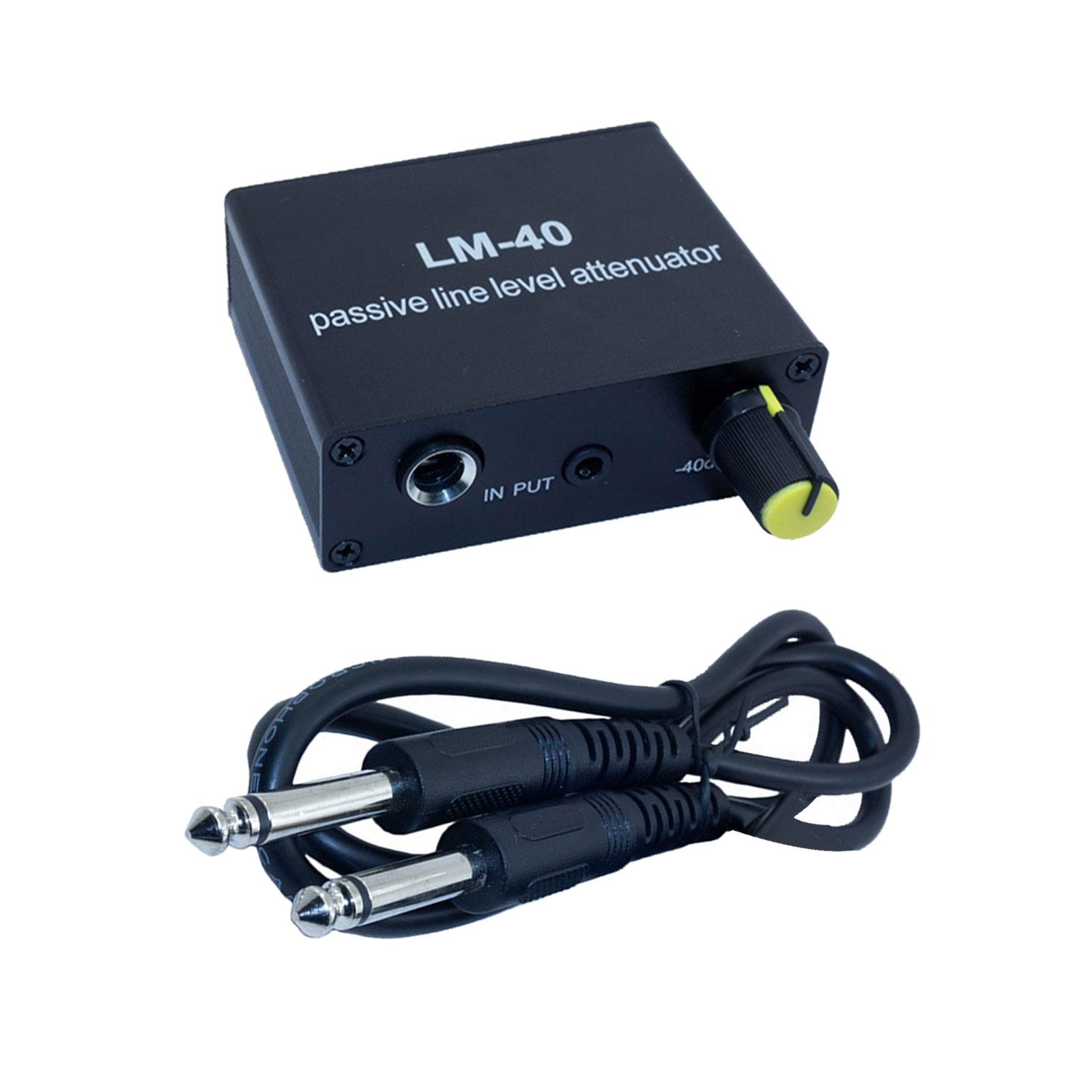 

Пассивный аттенюатор сигнала Аттенюатор звукового входа Улучшает качество звука за счет уменьшения силы сигнала Вход 0,01 В - 0,1 В B