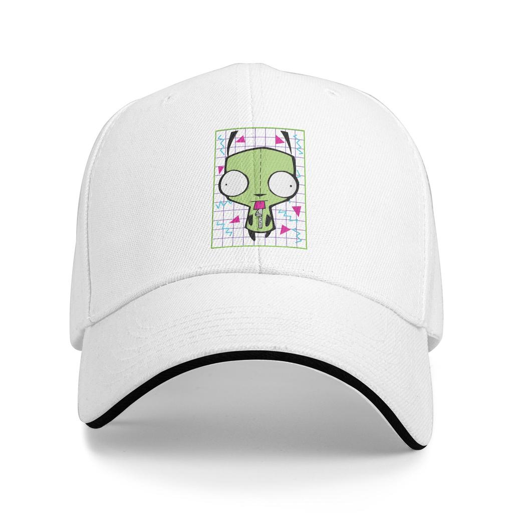 Dog Gir Invader Zim Baseball Caps Fashion Cartoon Sandwich Caps Unisex Women Adjustable Dad Hat Running Golf