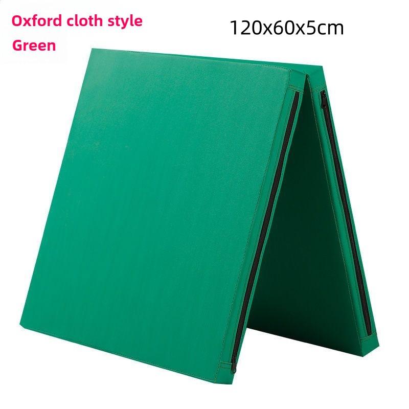 50MM Foldable Exercise Mat Portable Anti Slip Foam Gymnastic Mat Leather Yoga Gymnastic Tumbling Mattress Gym Mat