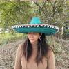 Colorful Mexican Straw Hat for Kids & Adults - Perfect for Halloween, Masquerades & Parties