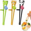 Kids Training Chopsticks Cartoon Animal Chopsticks Elementary Learning Chopstick Reusable Chopstick Chopsticks Learner Helper
