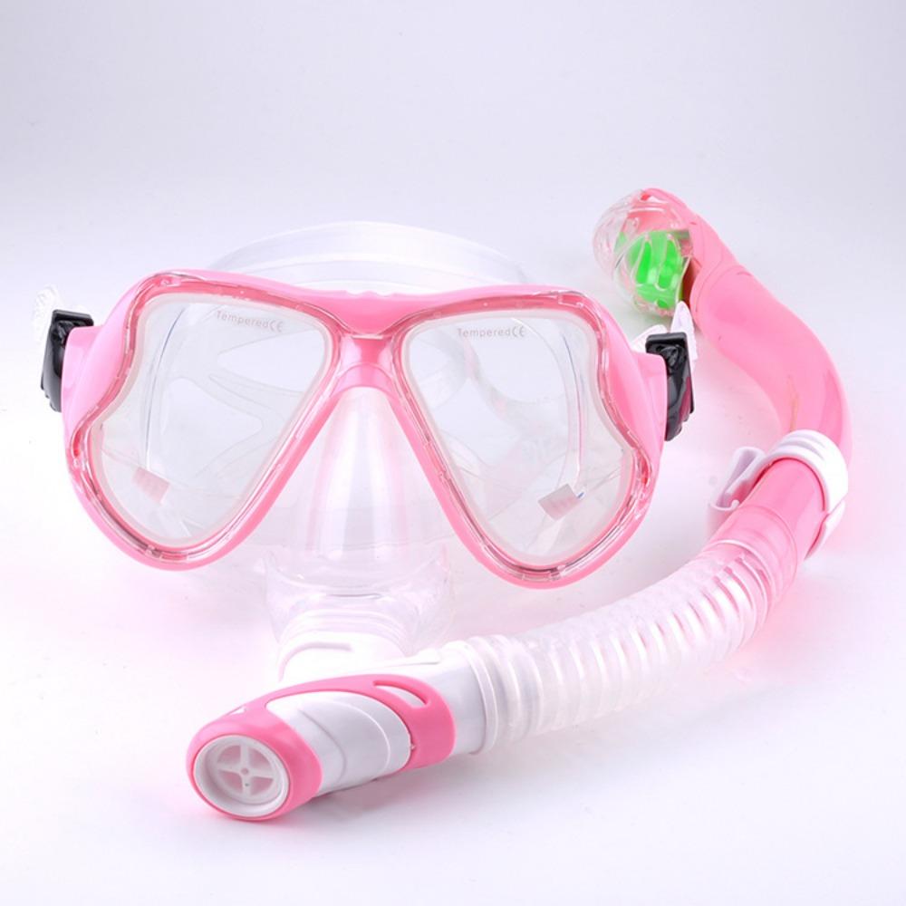 Diving Goggles Set, High-gloss Frame.