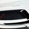 Car Front Bumper Lip Splitter Spoiler Fog Lamp Spoiler Cover Trim For Mercedes-Benz A Class W176 AMG 2013-2015 B