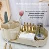 Rotating Makeup Brush and Cosmetics Storage Holder