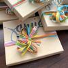 1pcs Colored 262 Feet Raffia Paper Ribbon,6 Colored Packing Paper String Perfect for Gift Wrapping and DIY Decoration