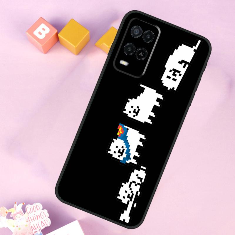 Undertale Annoying Dog For OPPO A17 A16 A15 A98 A78 A58 A54 A74 A94 A53S A57S A52 A72 A77 A5 A9 A53 A76 A96 Case