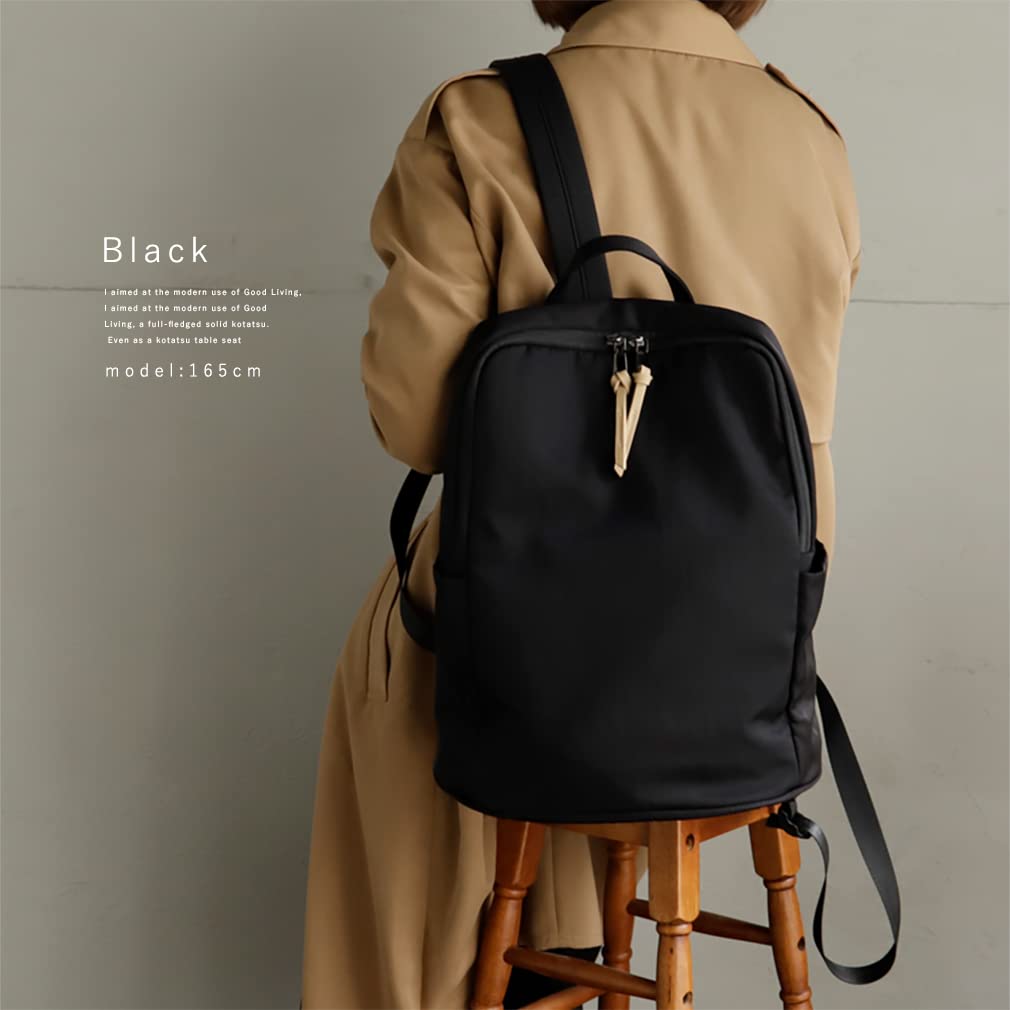 Vita Felice Nylon Multifunctional Backpack [VITAFELICE] (L) Women's Inb-10035z (Black)