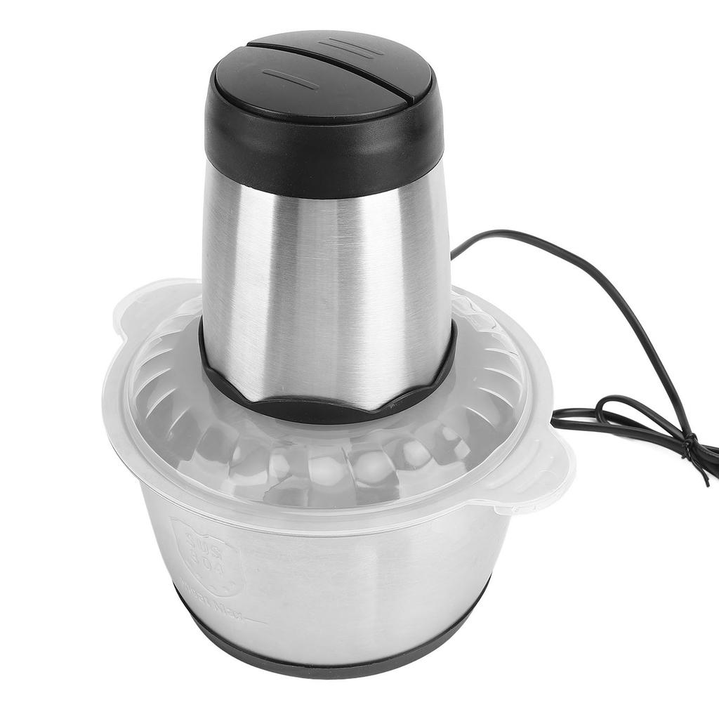 Electric Meat Grinder 2L SUS 300W Copper Motor High Efficiency Meat Mincer Food Processor for Fruit