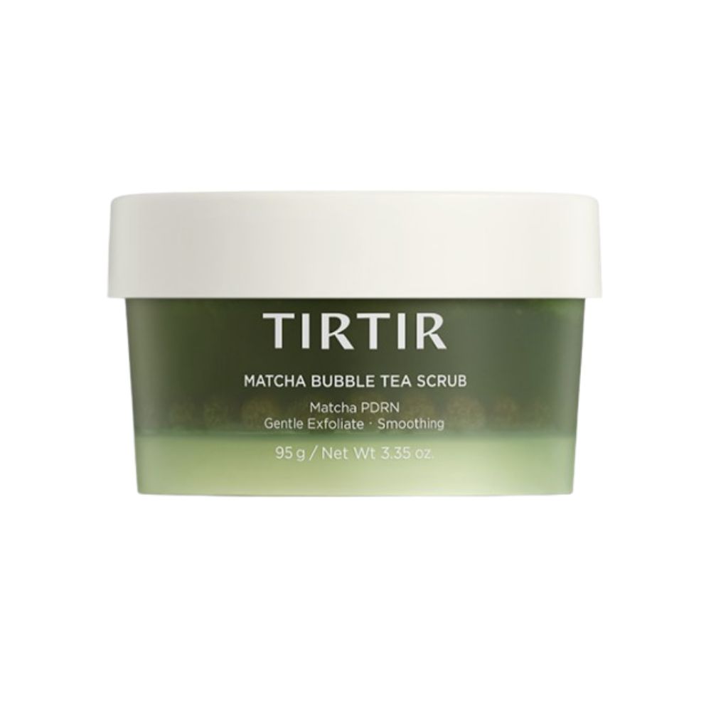 TIRTIR Matcha Bubble Tea Peeling PDRN Poren & abgestorbene Hautpflege 95g ONE
