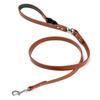 Beanspet Genuine Leather Pet Lead Dog Lead with Swivel Fittings and Detachable Handle Cafe Style Available In 5 Colors for Dogs Small/Medium/Large