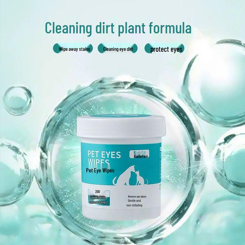 Darmowa dostawa: Chusteczki do czyszczenia uszu i usuwania plam łzowych dla kotów i psów