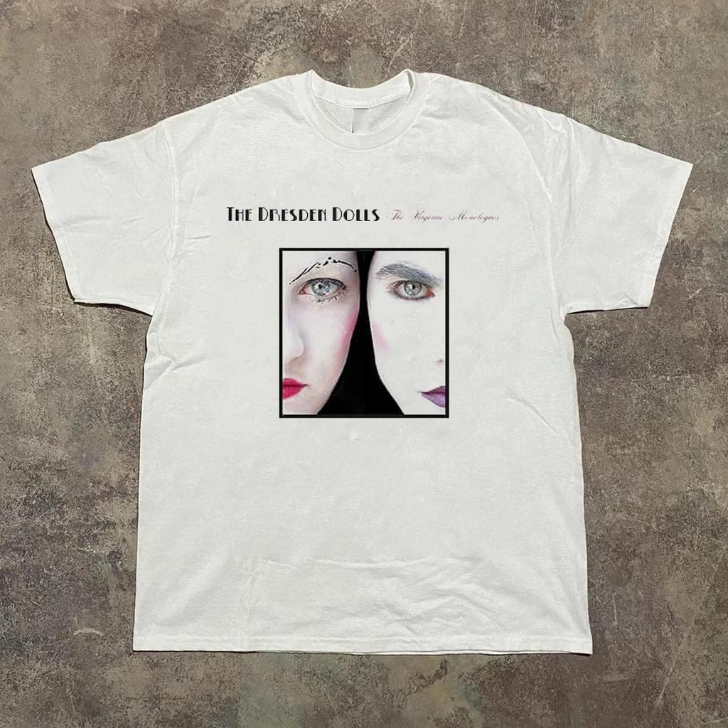 RARE! The Dresden Dolls WHITE Shirt All size S-5XL CL664