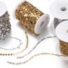 No Fade 1meter Stainless Steel Necklace Chain Cable Gold Chains Findings DIY Supplies Lots Wholesale Jewelry Making Components
