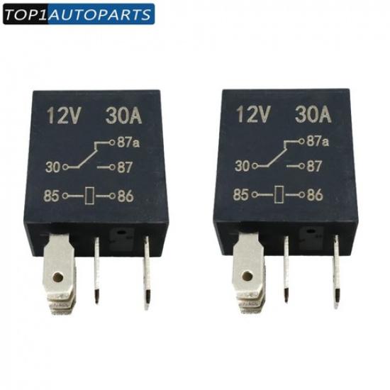 Satz von 2 Neuen Passend für NISSAN OLDSMOBILE SAAB 5-Pin Elektrisches Relais F57B14B192AA