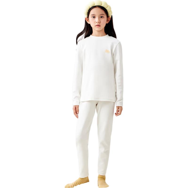 Balabala Girl's Thick Thermal Underwear Set