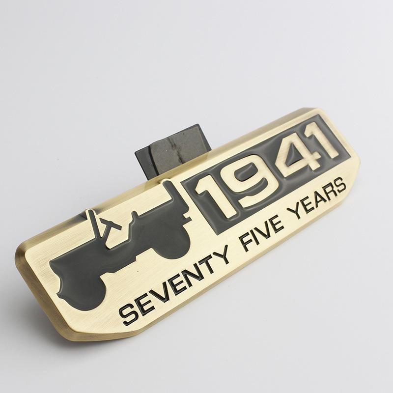 Metall-Embleme für Compass, Wrangler und Grand Cherokee 1941 - Karosserieaufkleber und Heckaufkleber