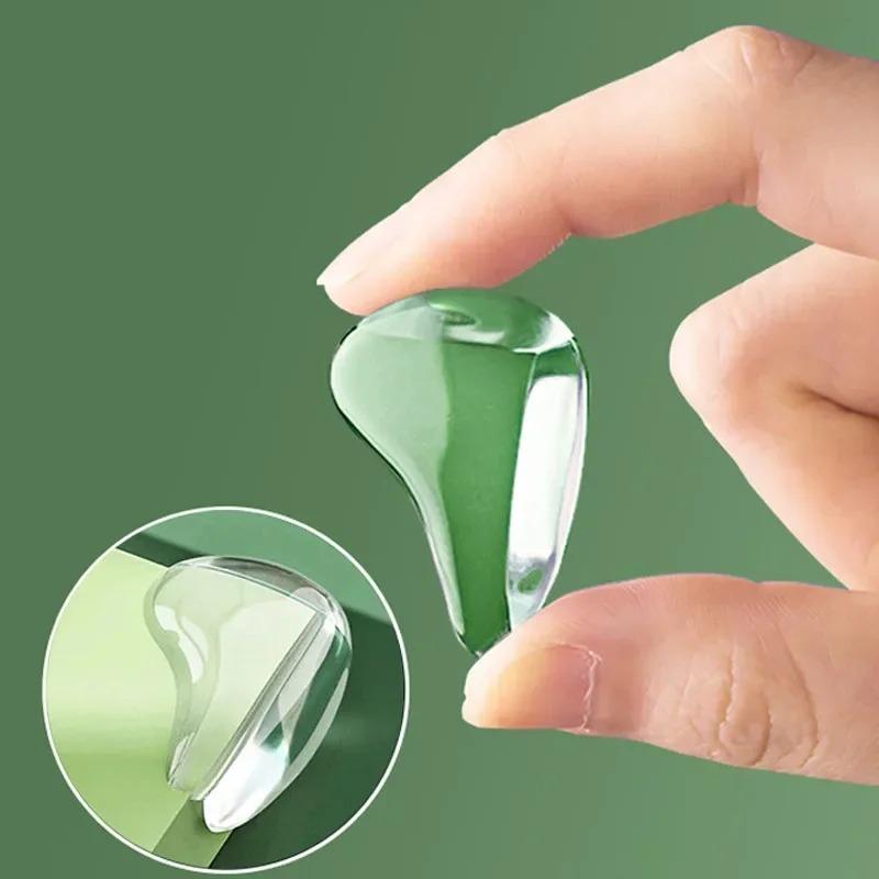 10 pièces Protecteur en Silicone de Sécurité Bébé Table Meubles Coin de Bureau Enfant Couvercle de Protection Bordures Enfants Doux Protections Anti-collision