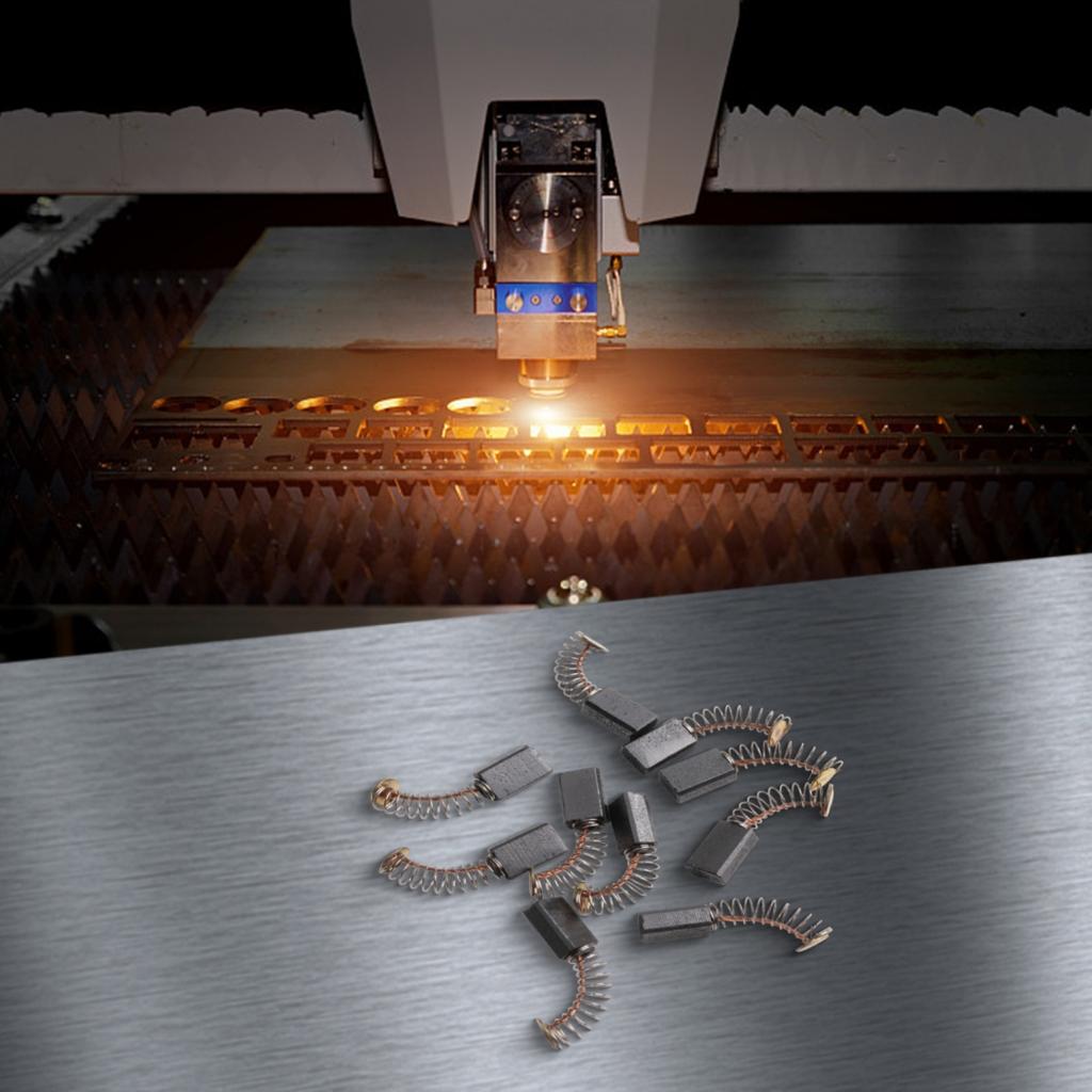 Elektrické brzdění Uhlíky Motorové kartáče Sada náhradních kartáčů