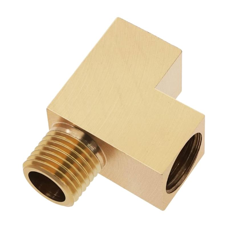 

Precise Machined T Splitter Oil Pressure Sensor Adapter M10x1 Thread Brass Material Suitable for Automotive Performances 1