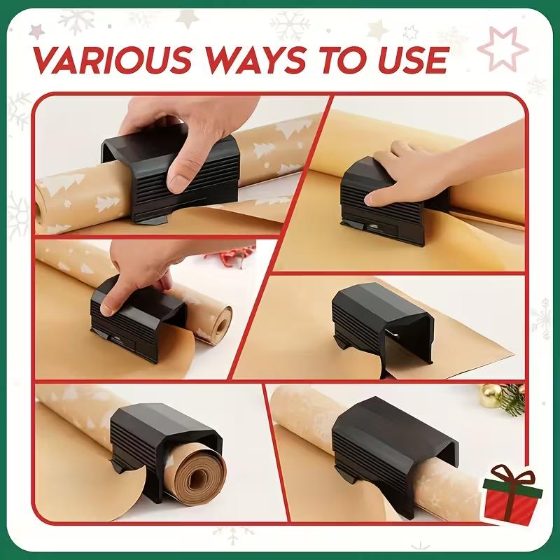 Manual Paper Cutter, High-Precision Slider Trimmer for Gift Wrapping & Scrapbooking, Craft DIY, Battery-Free for Office/Home
