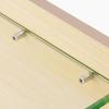 100Pcs Wardrobe Cabinet Glass Partition Nails Cross Self-tapping Screw with Rubber Sleeve Screw Plate Support Partition Bracket