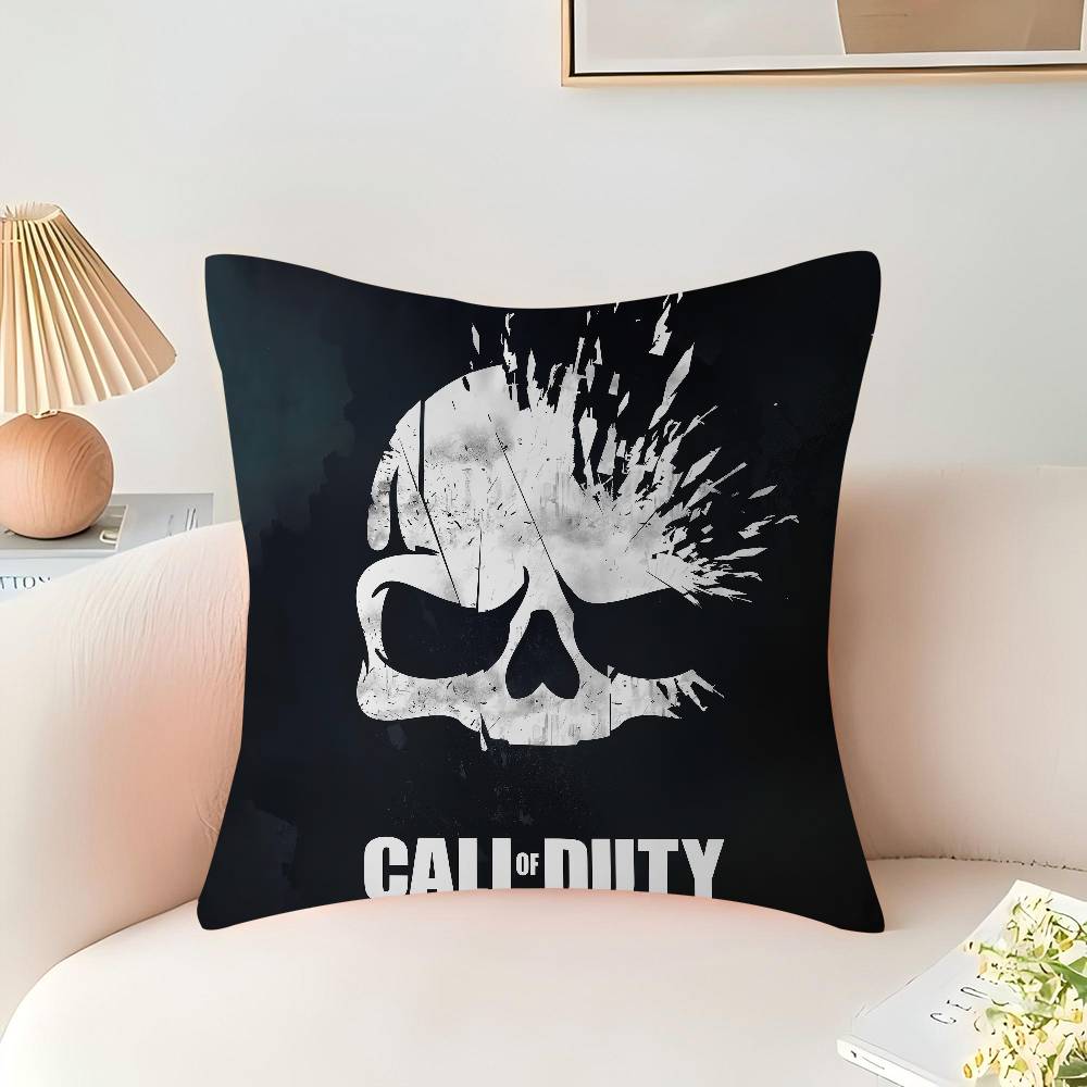 LOGO COD Call-of-duty Cushion Cover Pillow Cover Decor Pillowcase Printed Cushion Case For Couch