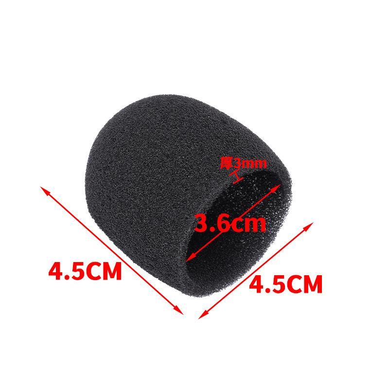 2/10Pcs Studio Windscreen Sponge Microphone Cap Microphone Protective Inner-Foam For   Slx24 Pgx24 Pg58 Beta58A