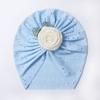 Flower Newborn Baby Girls Turban Hollow Toddler Kid Head Wrap Cute Baby Hat  Hair Accessories