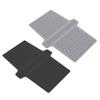 Silicone Sink Saddle Mat Protector Kitchen Bathroom Divider Mat Flexible Odorless Dishwasher Safe Non-slip Sink Divider Mat