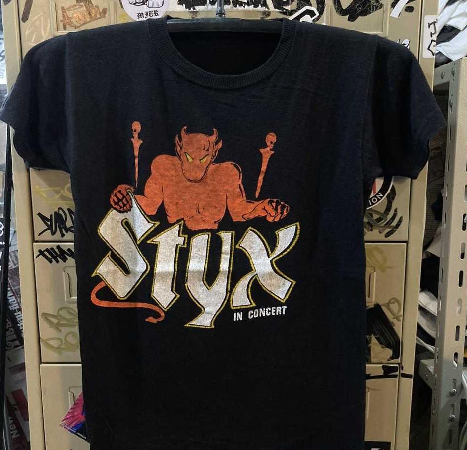 Tees STYX vintage Band Unisex Cotton Tee Shirt GE522 Unisex T-Shirt S