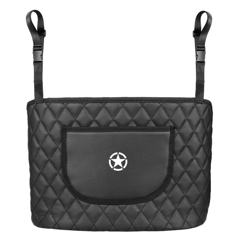 AIY5   Car Seat Backrest Storage Stowing Tidying Pocket For Jeep Wrangler Rubicon Renegade Compass Grand Cherokee Patriot Liberty JK
