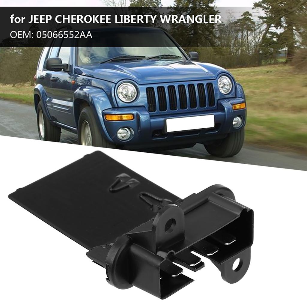 Rezystor Sterowania Wentylatorem Nagrzewnicy dla JEEP CHEROKEE LIBERTY WRANGLER 05066552AA 929433R