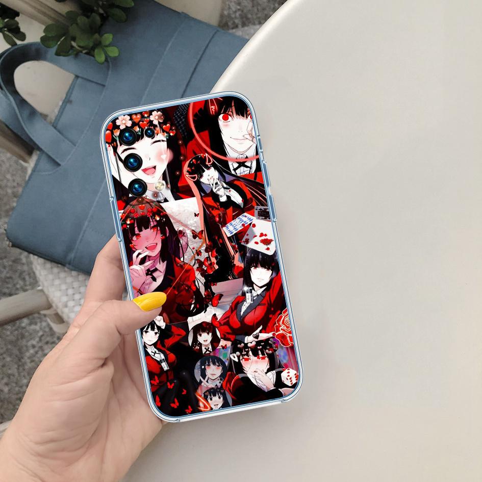 

PP42 Kakegurui Transparent Phone Case for Motorola Moto G40 G04 G05 One Ace Action Fusion + Plus Hyper Macro Vision Zoom Motorola One Hyper