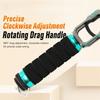 With 40lb Scale Fishing Grabber 360° Swivel Non-Slip Handle Fish Holder  Saltwater Fishing
