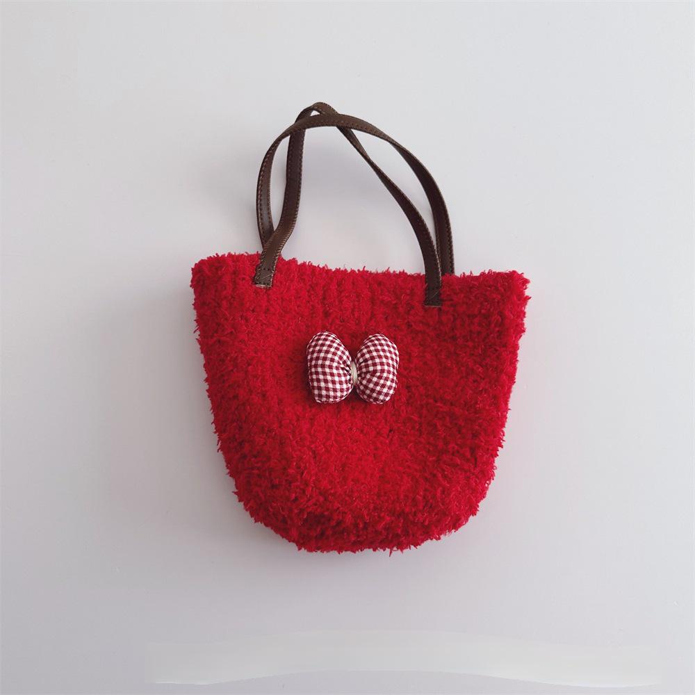 Осенне-зимняя милая цветочная сумочка для девочек: Стильная сумка-кроссбоди для девочки