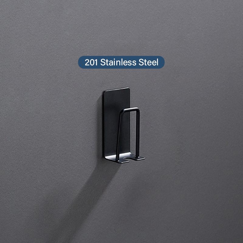 Stainless Steel Toothbrush Holder Tooth Brush Holder Wall Mount Toothbrush Holder Kids Punch-free Space Saving Bathroom YSJ005