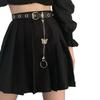 Stylish Heart Chain Waist Belt For Women Perfect For Dresses And Skirts In Silver