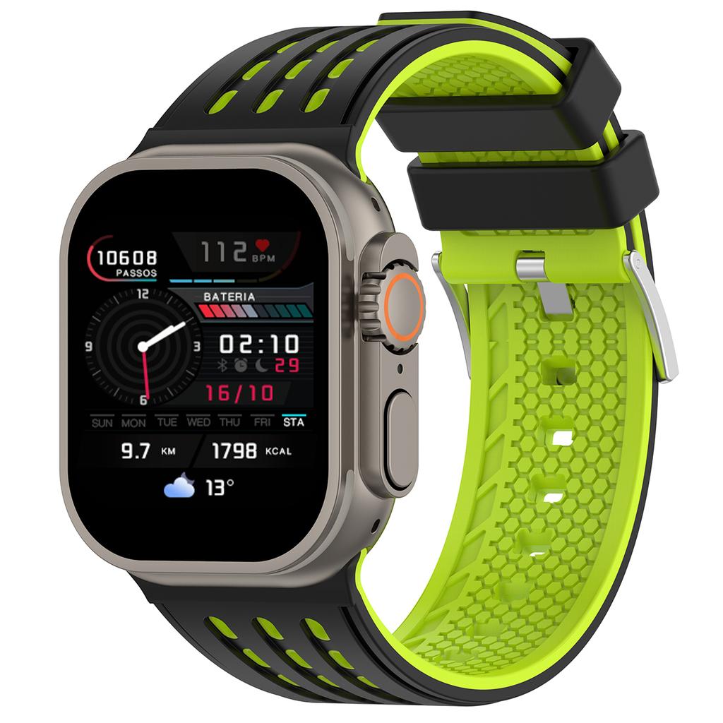 Silicone Bands For Apple watch Ultra 3/2 49mm 46 45 44 42mm sport silicone Bracelet correa for IWatch Series 11 10 9 8 7 6 5 SE