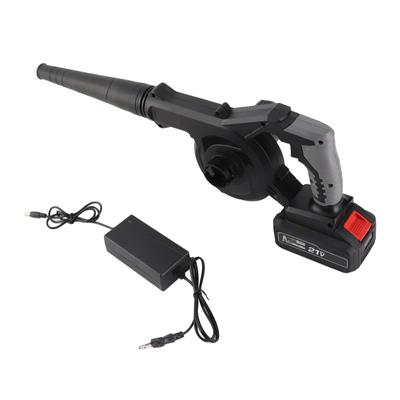 Cordless Leaf Blower Stepless Speed Regulation 21000rpm 2 In 1 Powerful Electric Leaf Blower Vacuum Cleaner for Garden