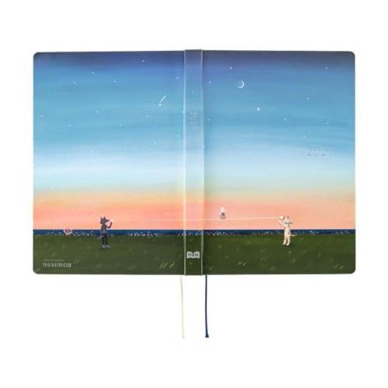 Hobonichi Techo 2027 HON English Version Hiroko Kubota Until Moon is Full String Telephone A5 1 Page per Day January Monday Start