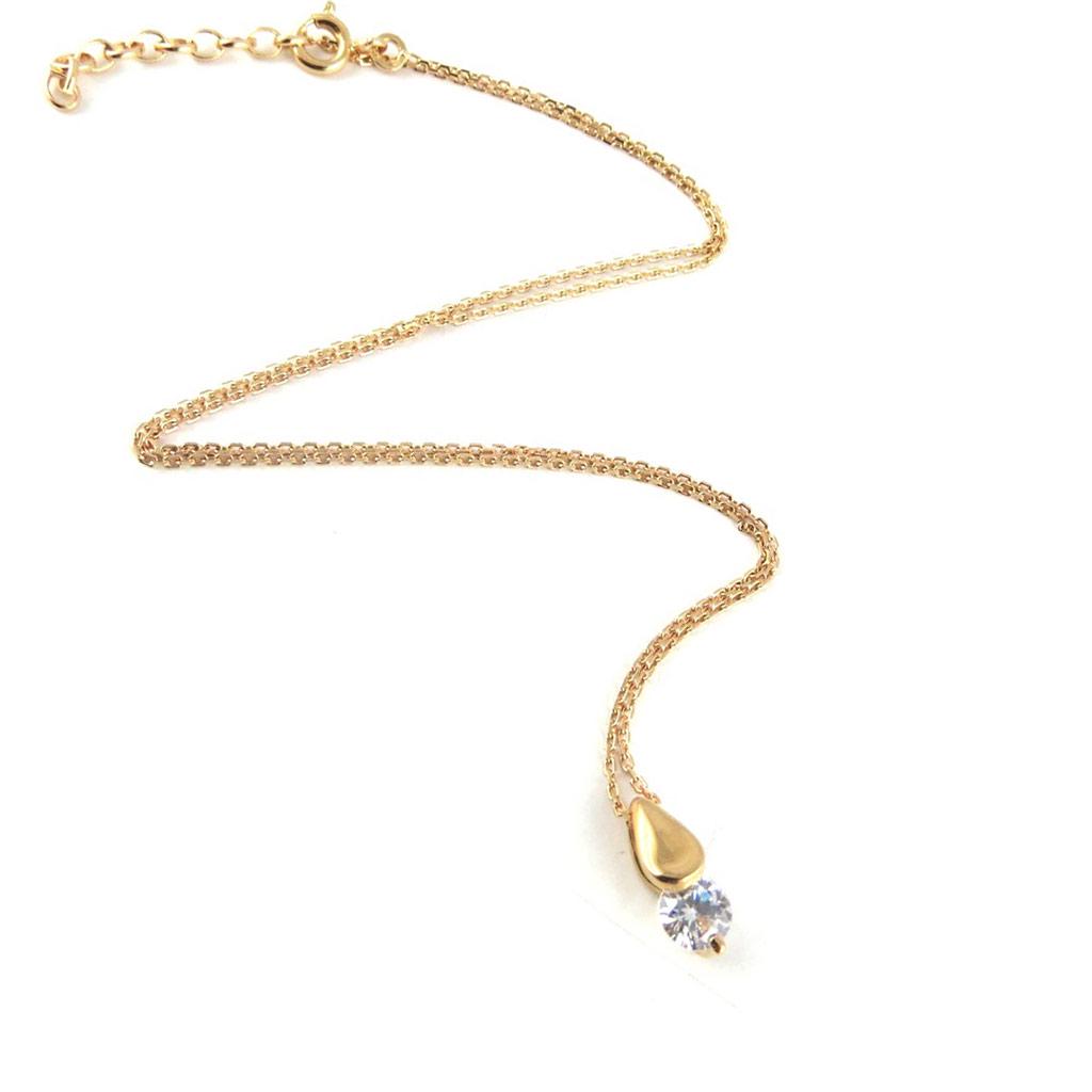 Altesse [L1744] - Pozlacený náhrdelník 'Câlin'