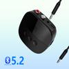 Audio-Empfänger Bluetooth 5.3 3,5 mm AUX-Buchse U-Disk NFC Cinch Musik Drahtlos-Adapter mit Typ-C-Ladeanschluss zum Aufladen des Telefons