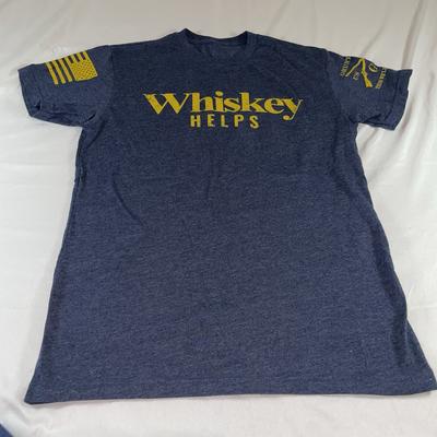 Grunt Style „Whiskey Pomaga” Męska Mała CC-2884 Koszulka Unisex