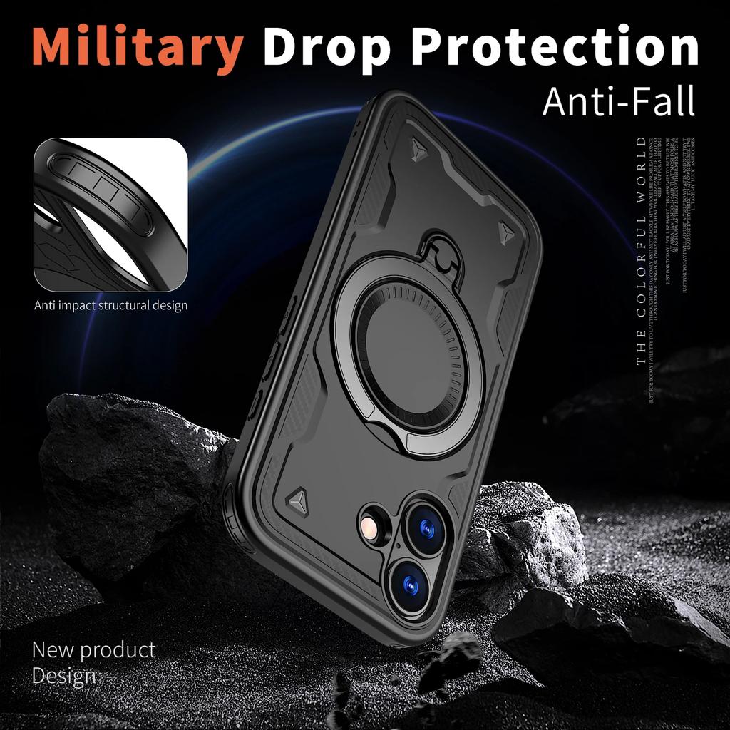 For Iphone17 Rugged Wireless Charging Phone Case for Iphone 17 Pro Max 16 Plus 17 Air Pro Iphone17 Iphone16 IphoneFunda