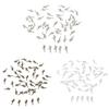 100pcs Angle Fairy Alloy Pendant Charms DIYJewelry Findings Bronze & Sliver
