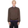 Arcteryx Fleece Crewneck Sweatshirt Brown Tp87464
