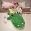 Long Cute Dinosaur Plush Toy Soft Cartoon Animal Crocodile Plush Doll Boyfriend Pillow Child Girl Birthday Gift