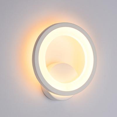 2022 Runde Wandleuchte, Vintage-Wandleuchte, Beleuchtung, LED-Wandleuchte, für Nachttisch, Flur, Schlafzimmer, Wohnzimmer, Flur
